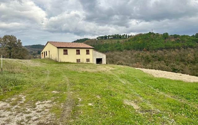 FABRIANO AN  - TENUTA IN VENDITA CON CASA COLONICA